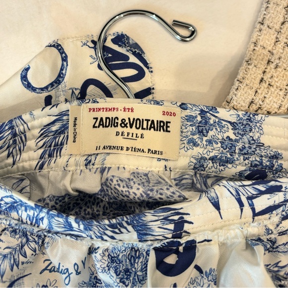 Zadig & Voltaire Printed Ruffled Skirt - Picture 10 of 11